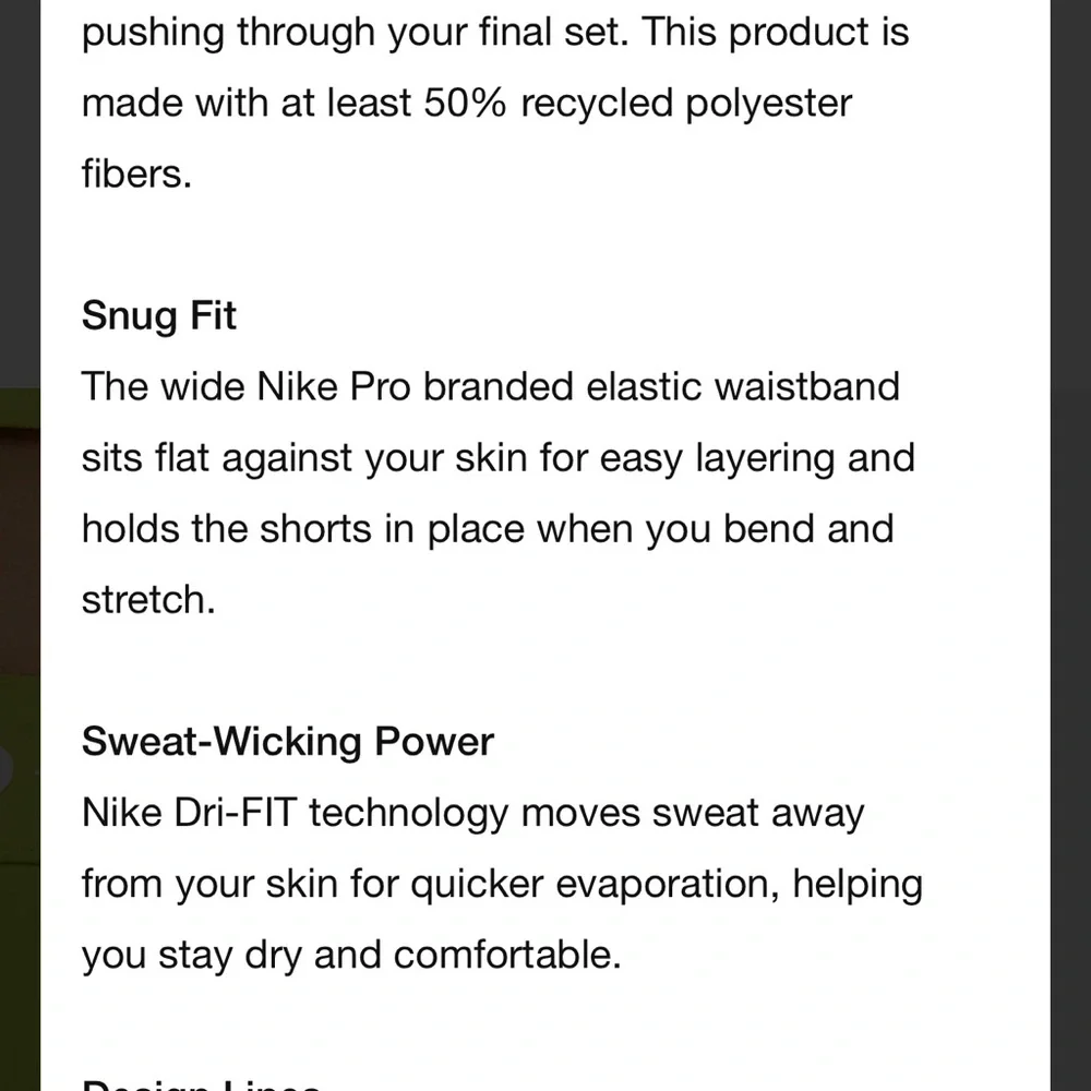 NWT Nike Pro